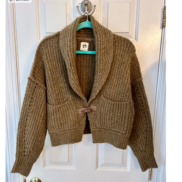 Free People cropped cardigan XS - Picture 1 of 9